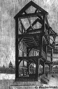 The New Globe - Etching & Aquatint